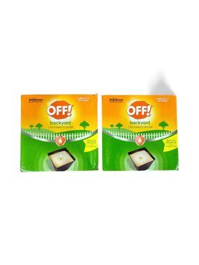 OFF! Backyard Citronella Candle 18 Oz Set Of 2 Up To 40 Hours Burn Time